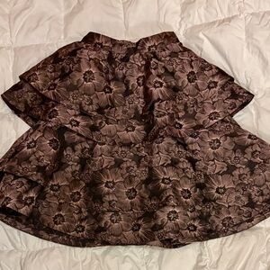 BURU Brocade Midi Teagan Skirt